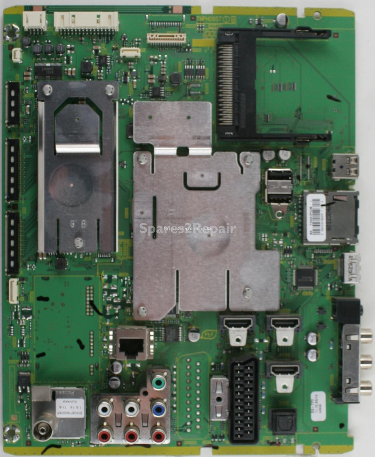 Panasonic TX-P50G30B - Main AV - TNPH0937 - TXN/A1PVUB