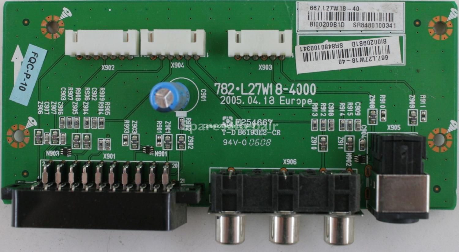 Pentus LC27W19S - Side AV - 667.L27W18-40 - 782.L27W18-4000