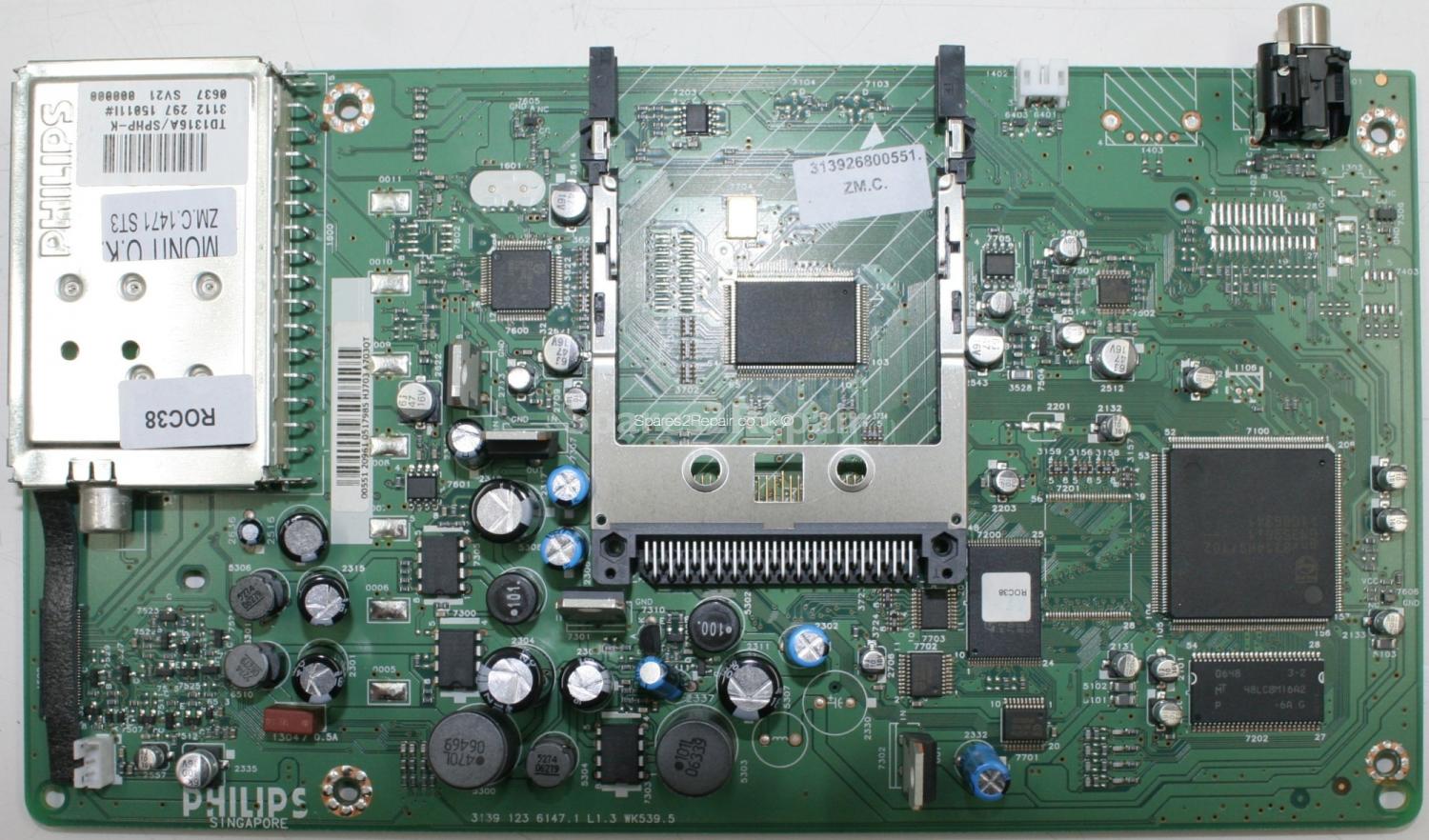 Philips 26PF5521D/10 - Card Reader - 3139 123 6147.1 L1.3 - 3139 268 00551