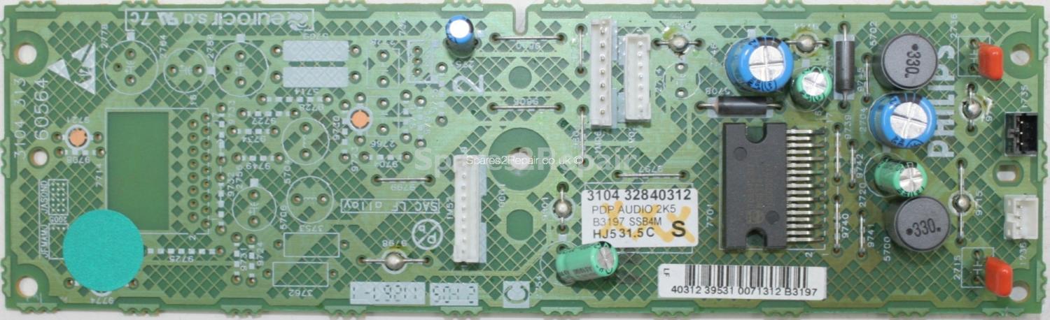 Philips 42PF7520D/10 - Audio - 3104 328 40312 - 3104 313 60564