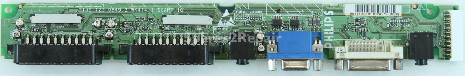 Philips 26PF9946 - Inputs - 3139 123 5849.2 - SCART-IO