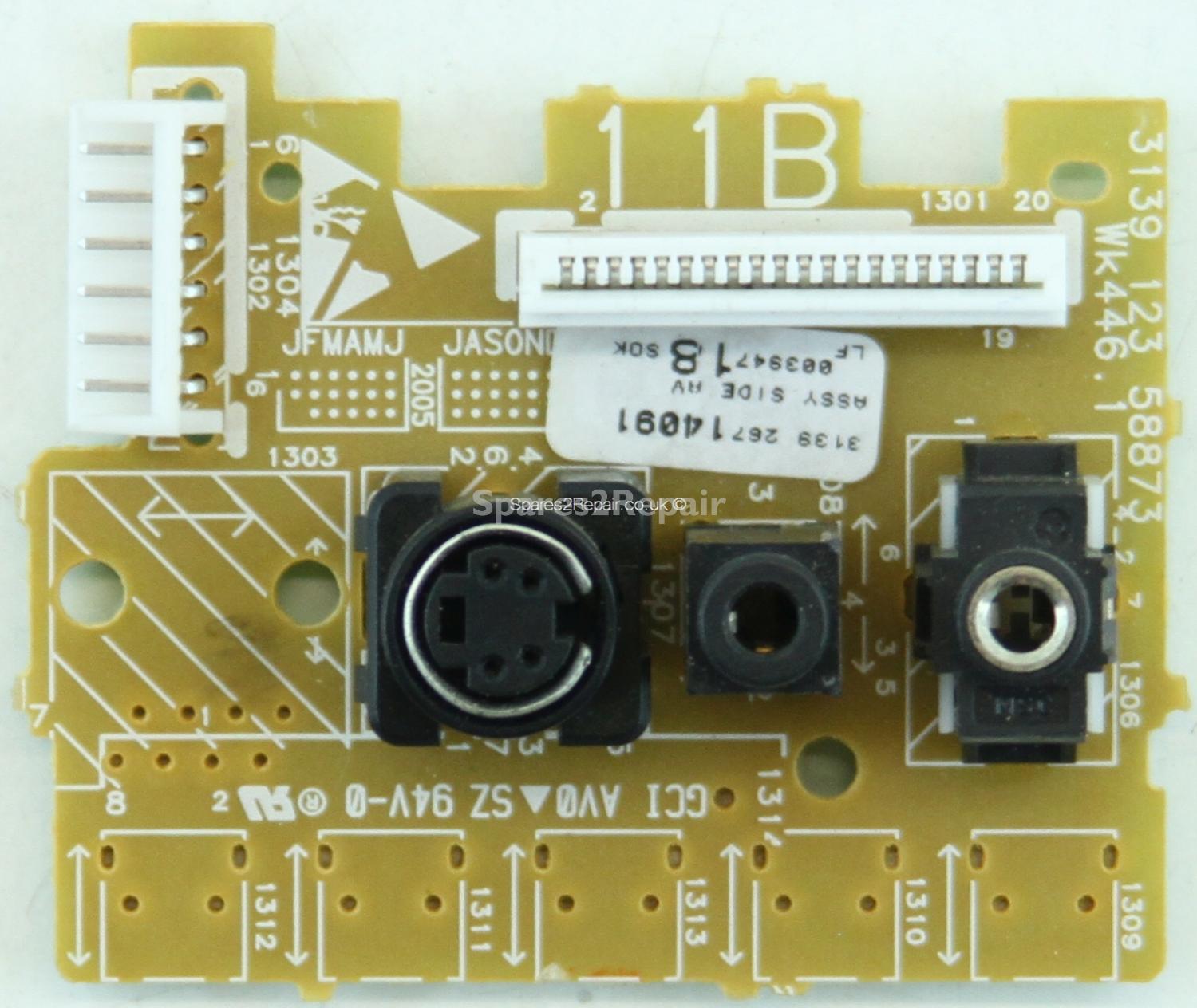 Philips 26PFL4310/10 - Side AV - 3139 123 58873 - 3139 267 14091 - 11B