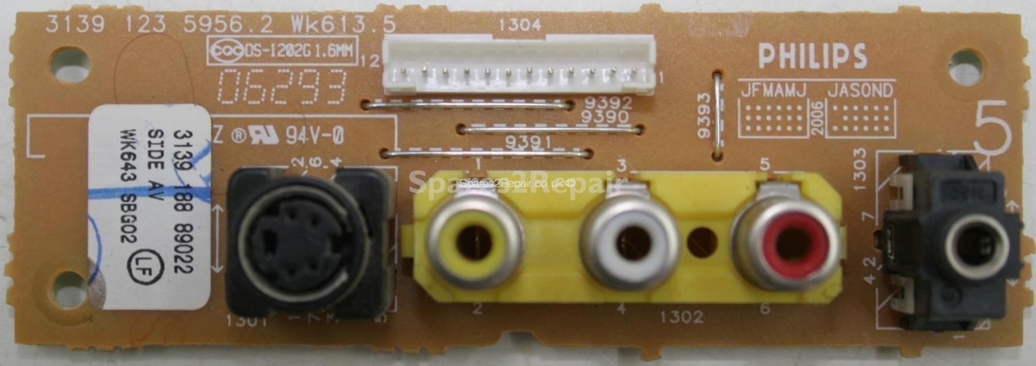 Philips 32PF5331 - Side AV - 3139 123 5956.2 - 3139 188 89022