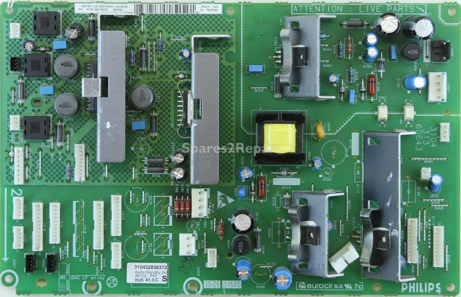 Philips 37PF9830/10 - Audio Standby - 3104 313 60643 - 310432836372