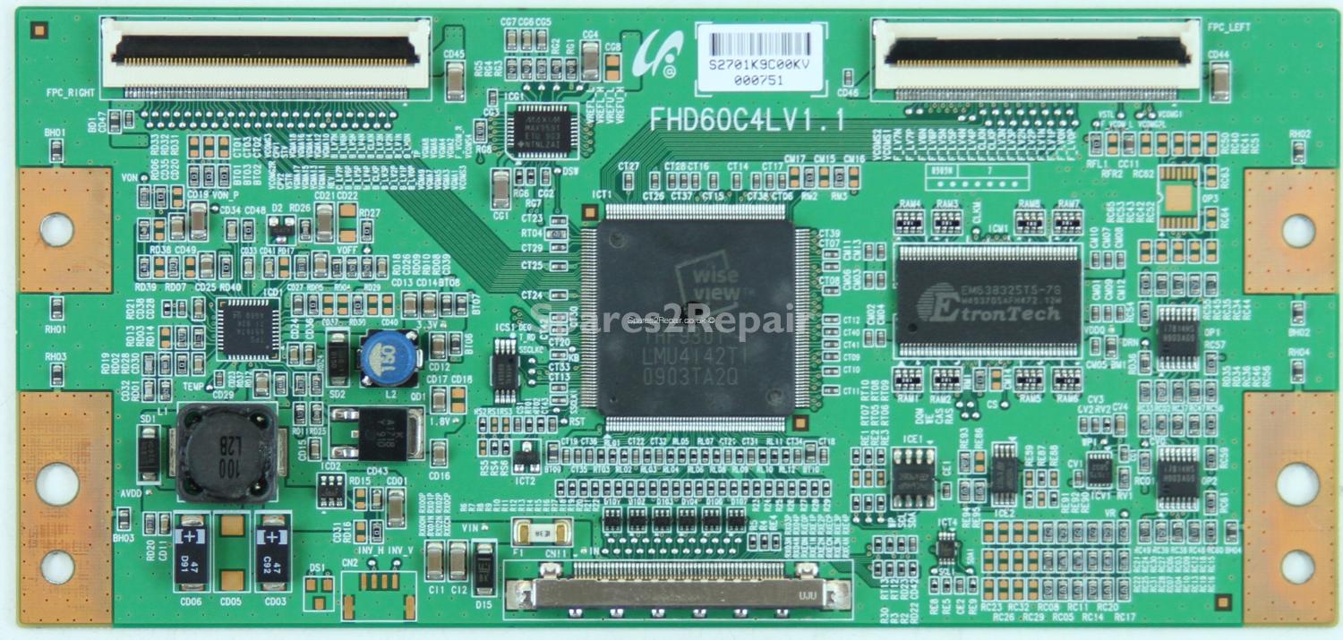 Samsung LE46B551A6W - T-Con - FHD60C4LV1.1 - LJ94-02701K