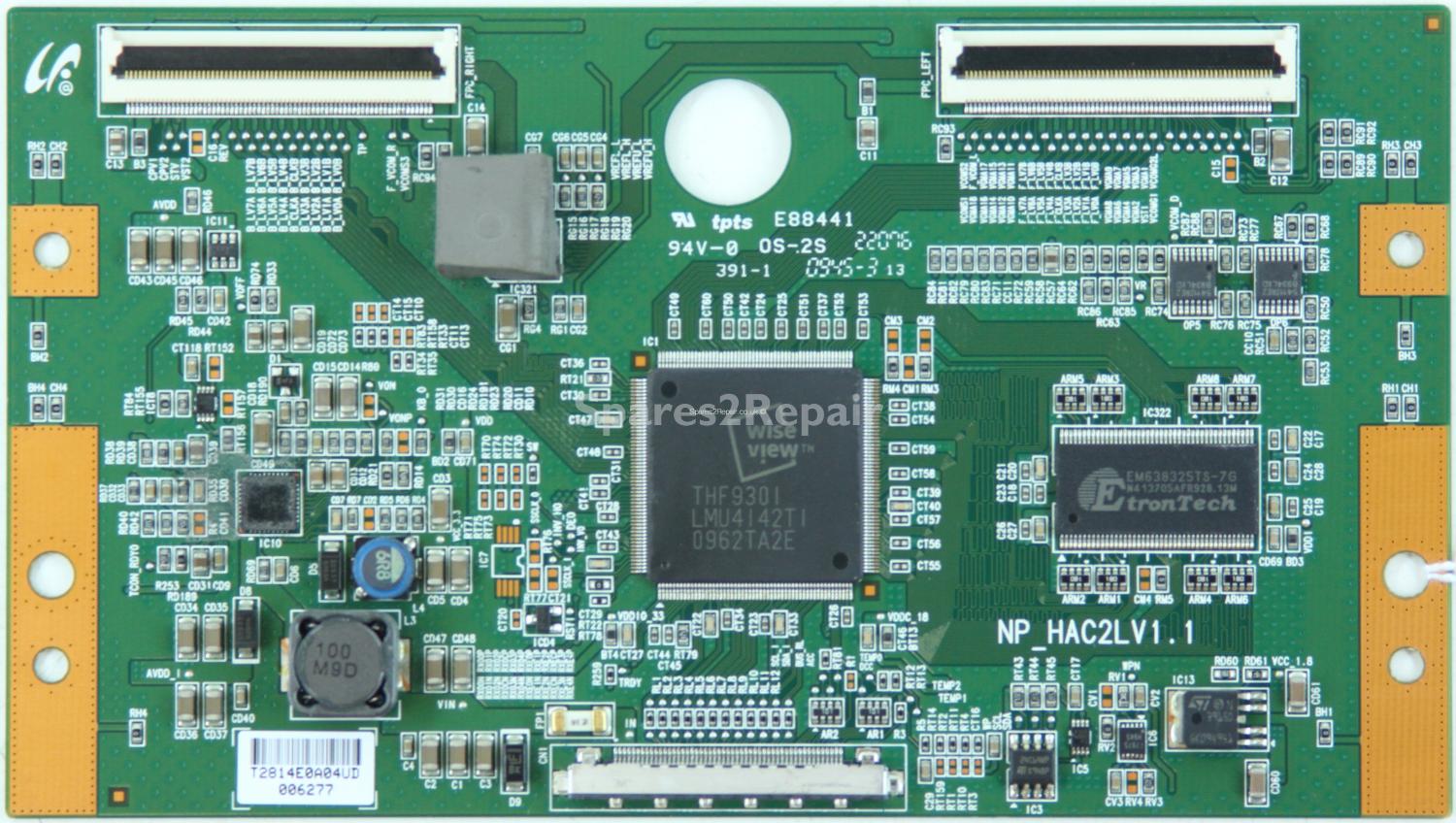 Sony KDL-40V5810 - LVDS - LJ94-02814E - NP_HAC2LV1.1