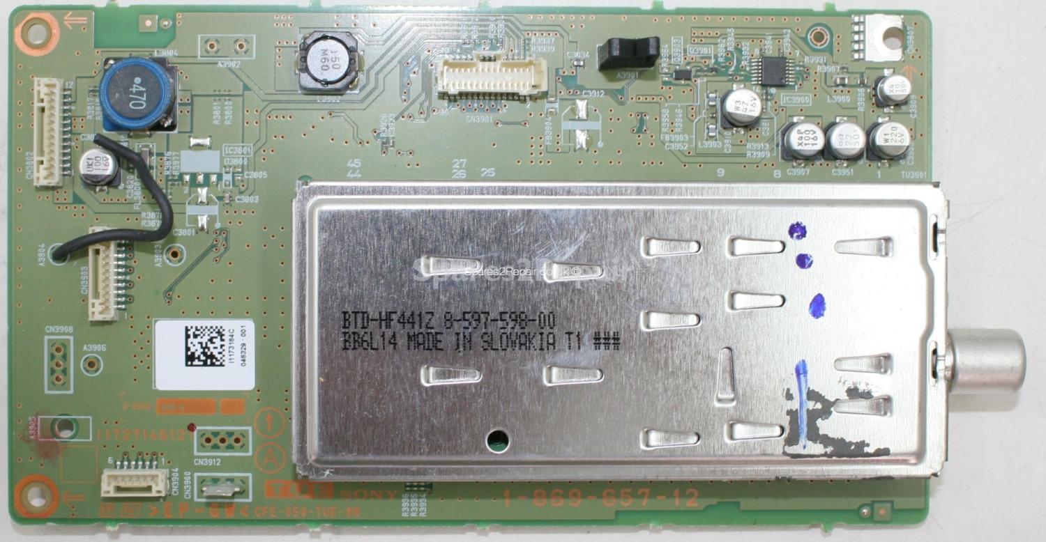 Sony KDL-40S2510 - Tuner - 1-869-657-12 - 172714612 - CFE-050-TUE-08