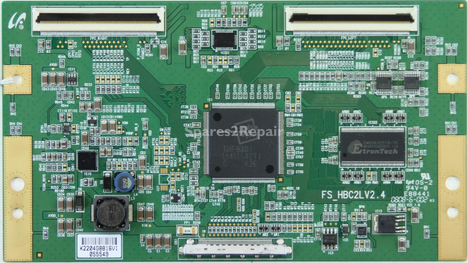 Sony KDL-46V4000 - LVDS - FS_HBC2LV2.4 - LJ94-02204G