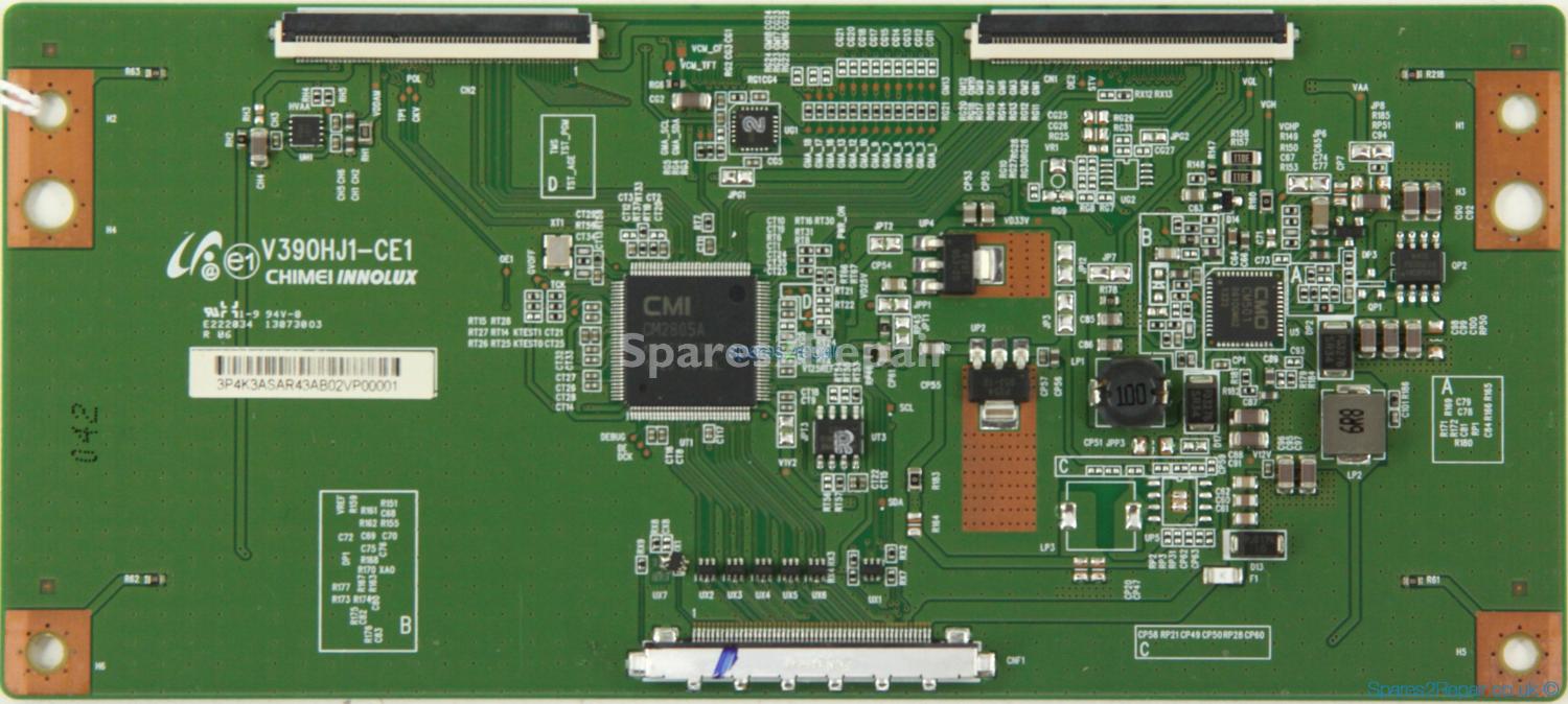 Technika 39E21B-FHD - T-Con - V390HJ1-CE1 e1 - 3P4K3ASAR43AB02VP00001