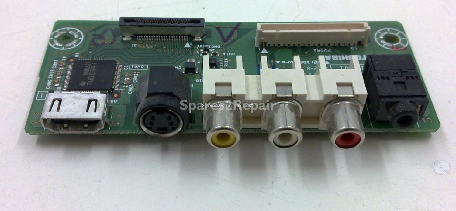 Toshiba 32WLT68 - Side AV - PE0196 A - V28A00017601