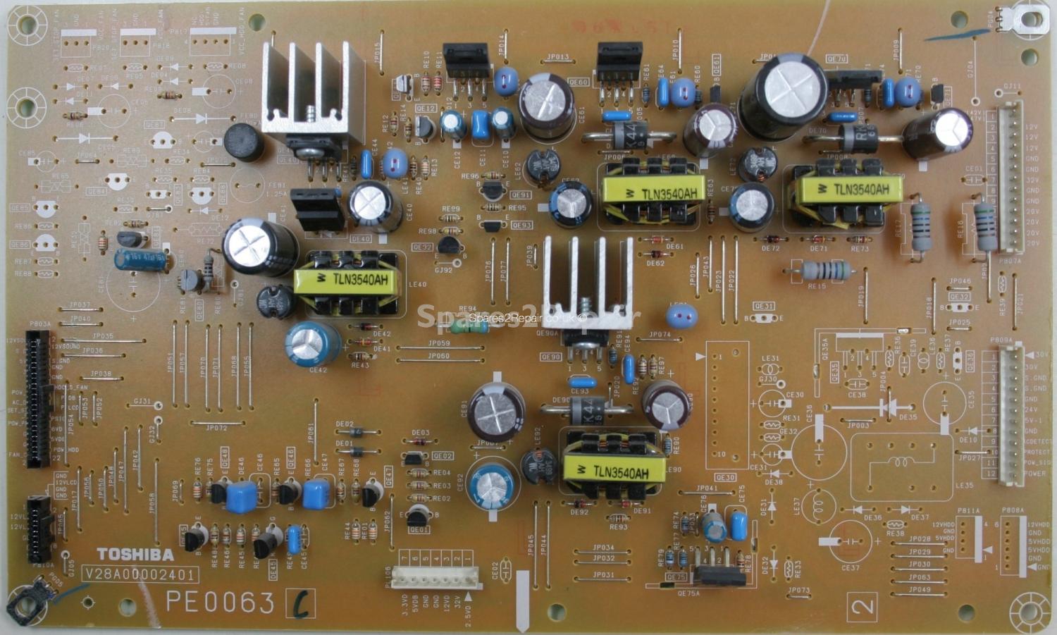 Toshiba 42WLT66 - Board - PE0063 C - V28A00002401