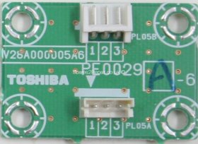 Toshiba 42WLT66 - Connector - PE0029 A-6 - V28A000005A6