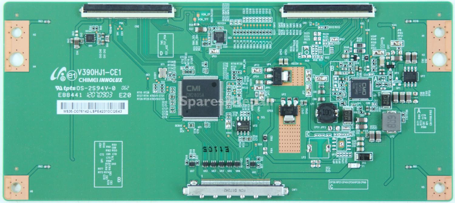 UMC 39/210G-GB-5B-FTCU-UK - T-Con - 35-D076142 - V390HJ1-CE1