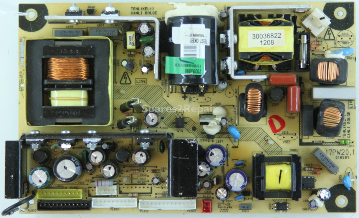 Vestel 32 Inch - PSU - 20398890 - 17PW20.1 - 010507